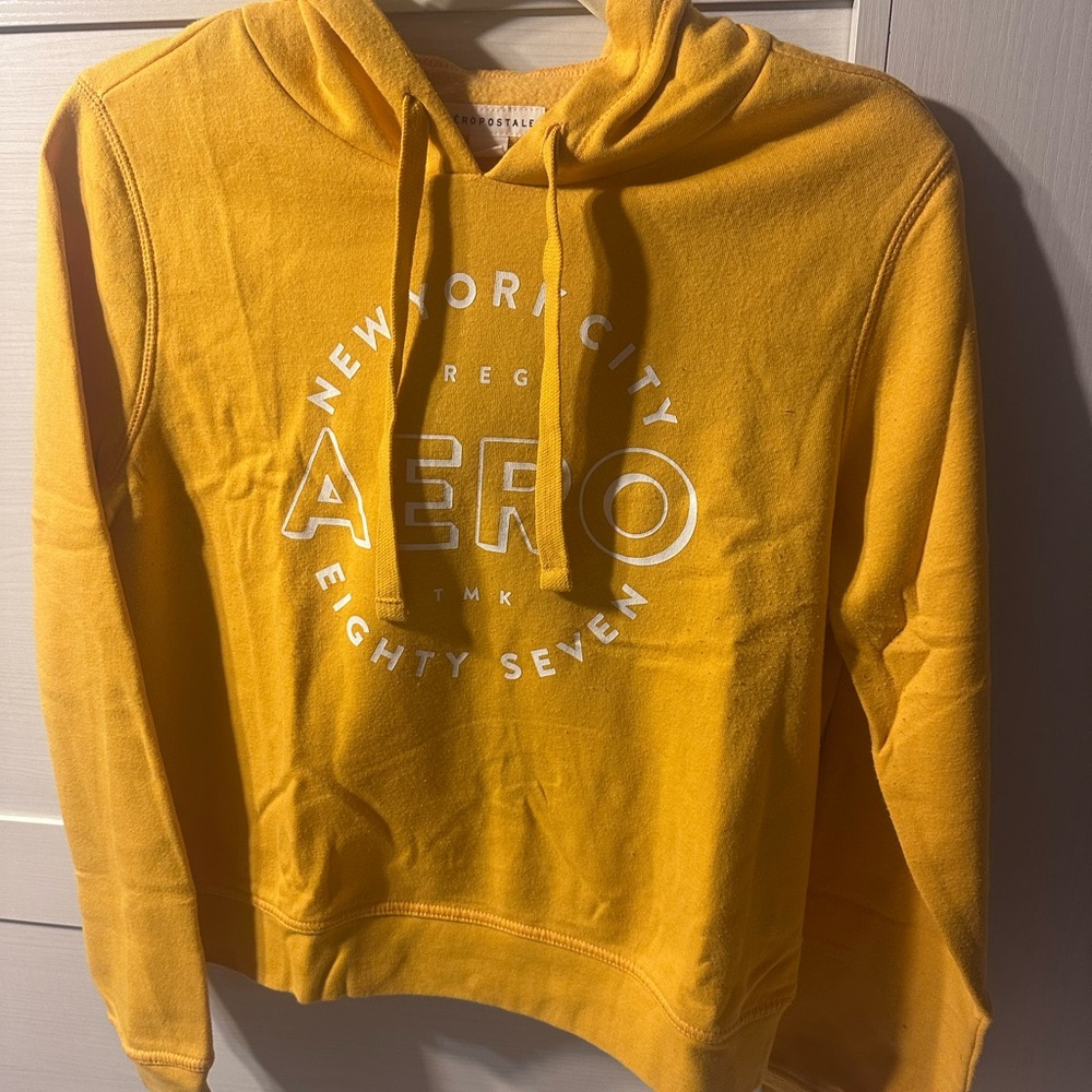 Aeropostale Mustard Hoodie